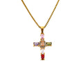 CELESTIAL Prism Cross Necklace