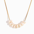Pearl Row Necklace