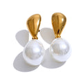 Pearl Teardrop Earrings