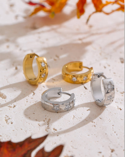 ASTRAL Mini Hoop Earrings - Ohh Glam