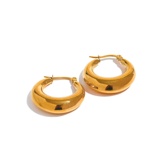 AURA Bold Hoop Earrings - Ohh Glam