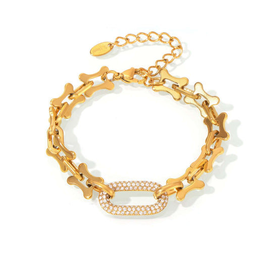 AVALON Crystal Link Bracelet - Ohh Glam