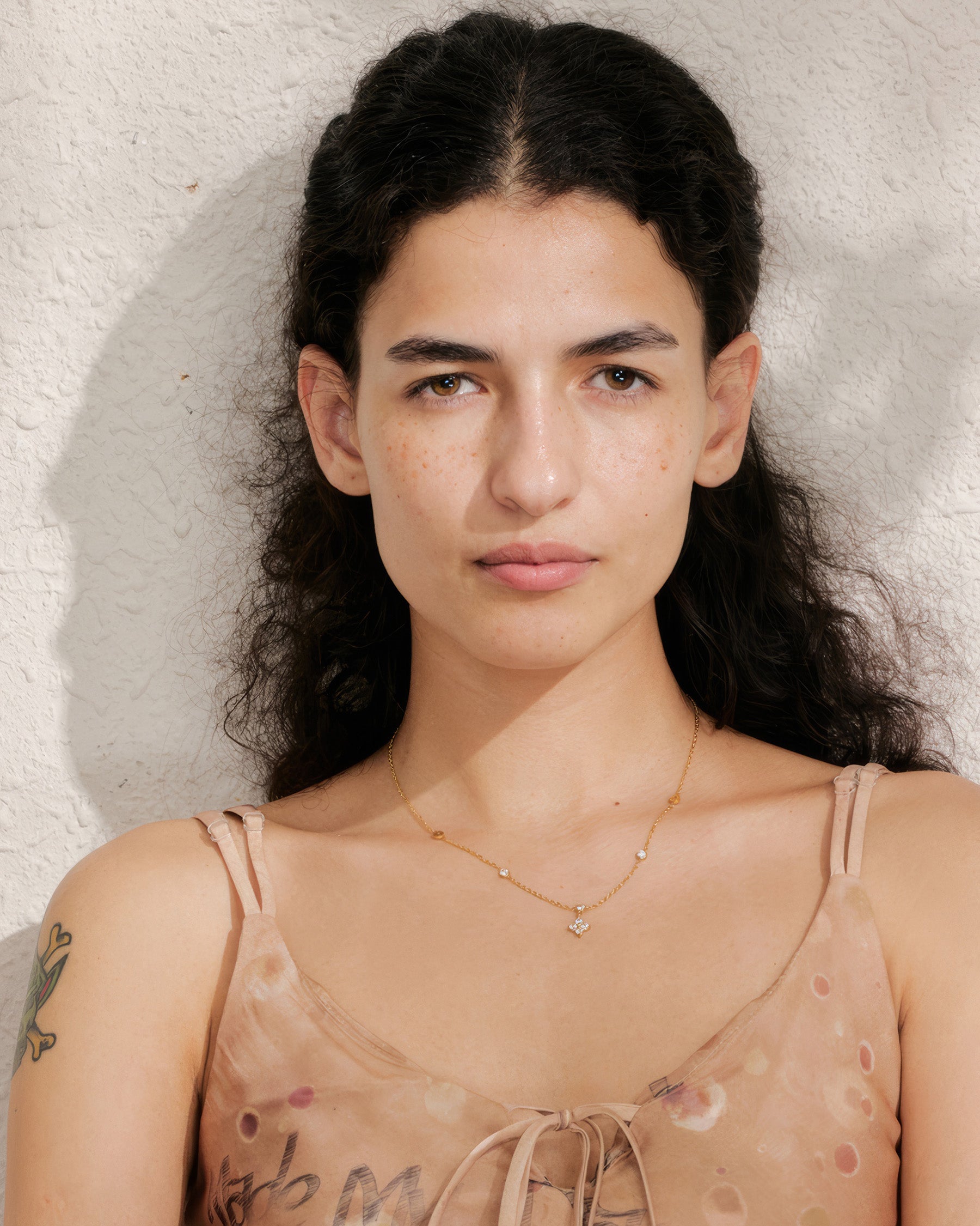 Bloom Necklace - Gold - Additional View - Ohh Glam