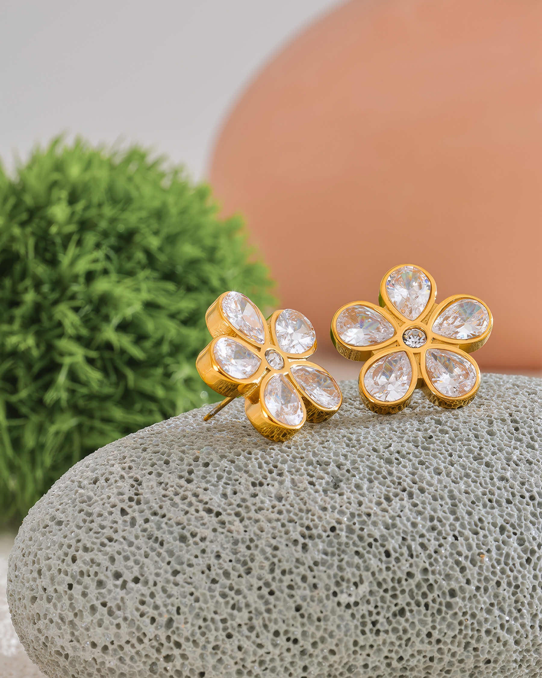 Blossom Studs - Additional View - Ohh Glam