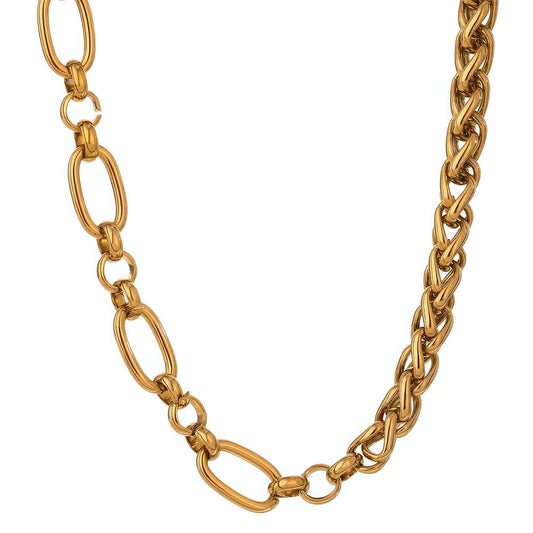 Bold Chain Link Collection - Bracelet & Necklace Set - Ohh Glam