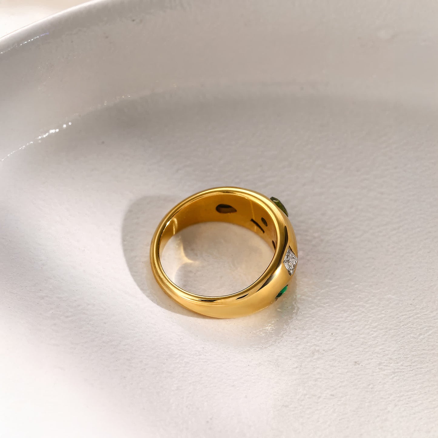 CANDY Dome Ring - Gold - Additional View - Ohh Glam