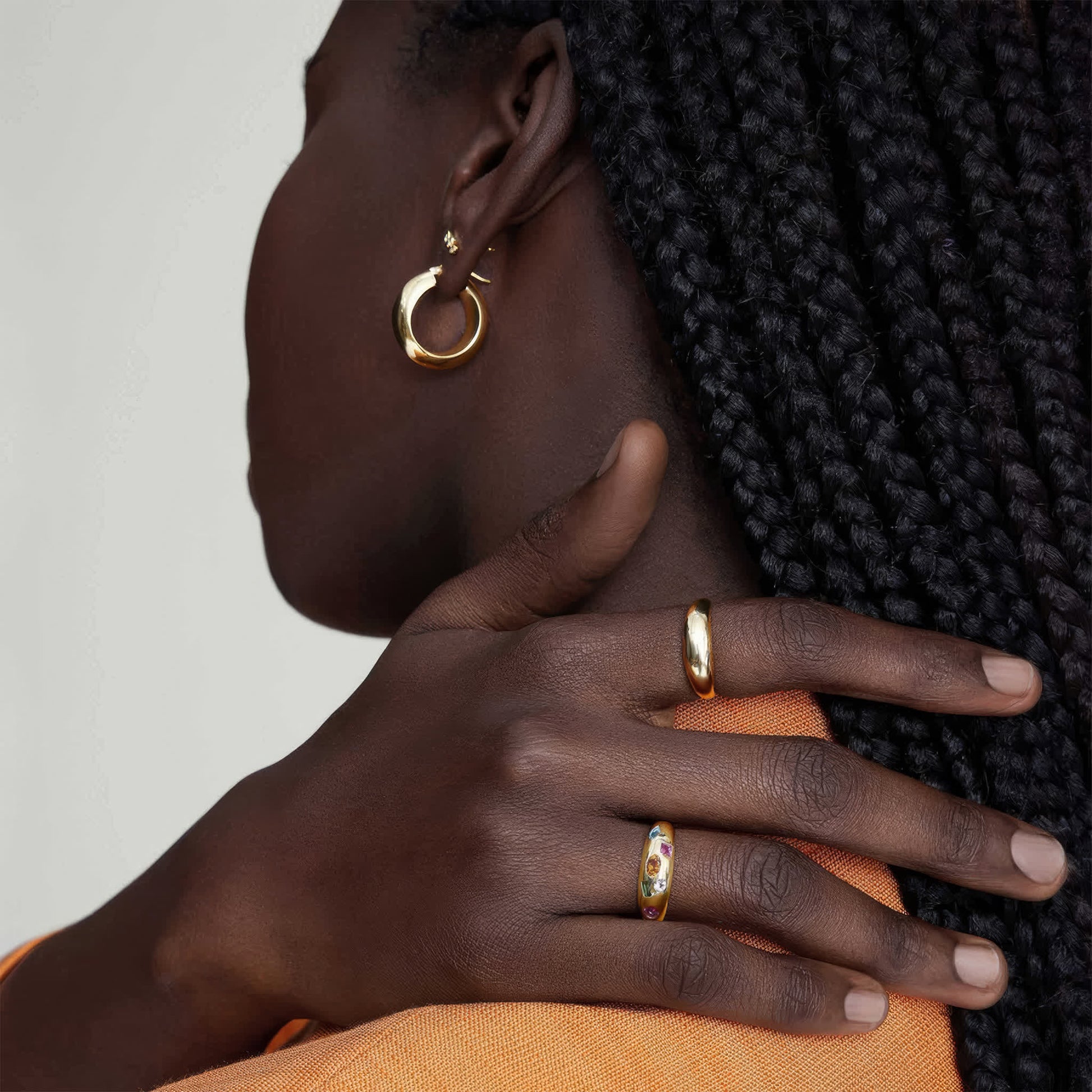 CANDY Dome Ring - Gold - Detail View - Ohh Glam