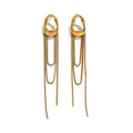 Cascade Chain Drop Earrings