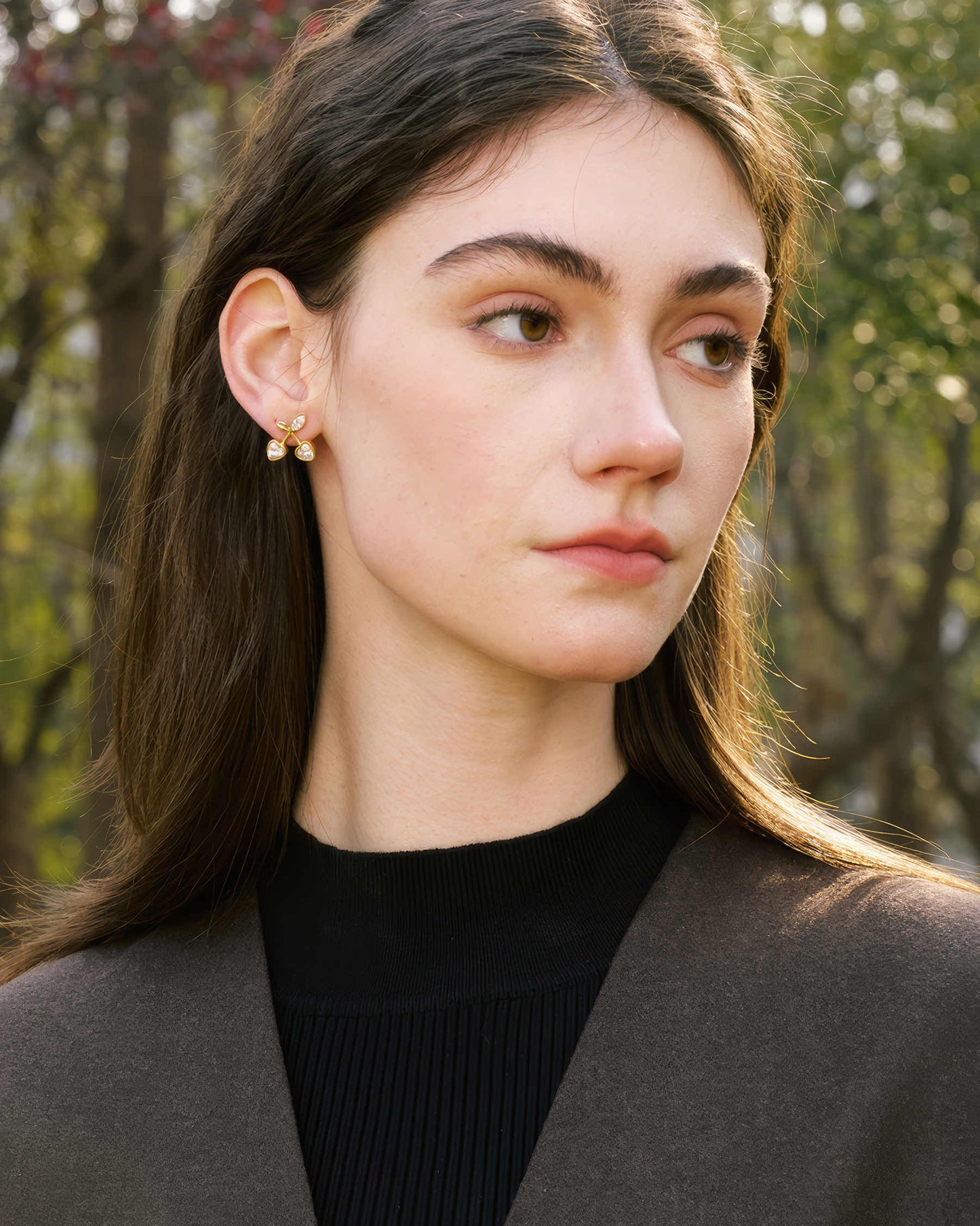 Cherry Studs - Additional View - Ohh Glam