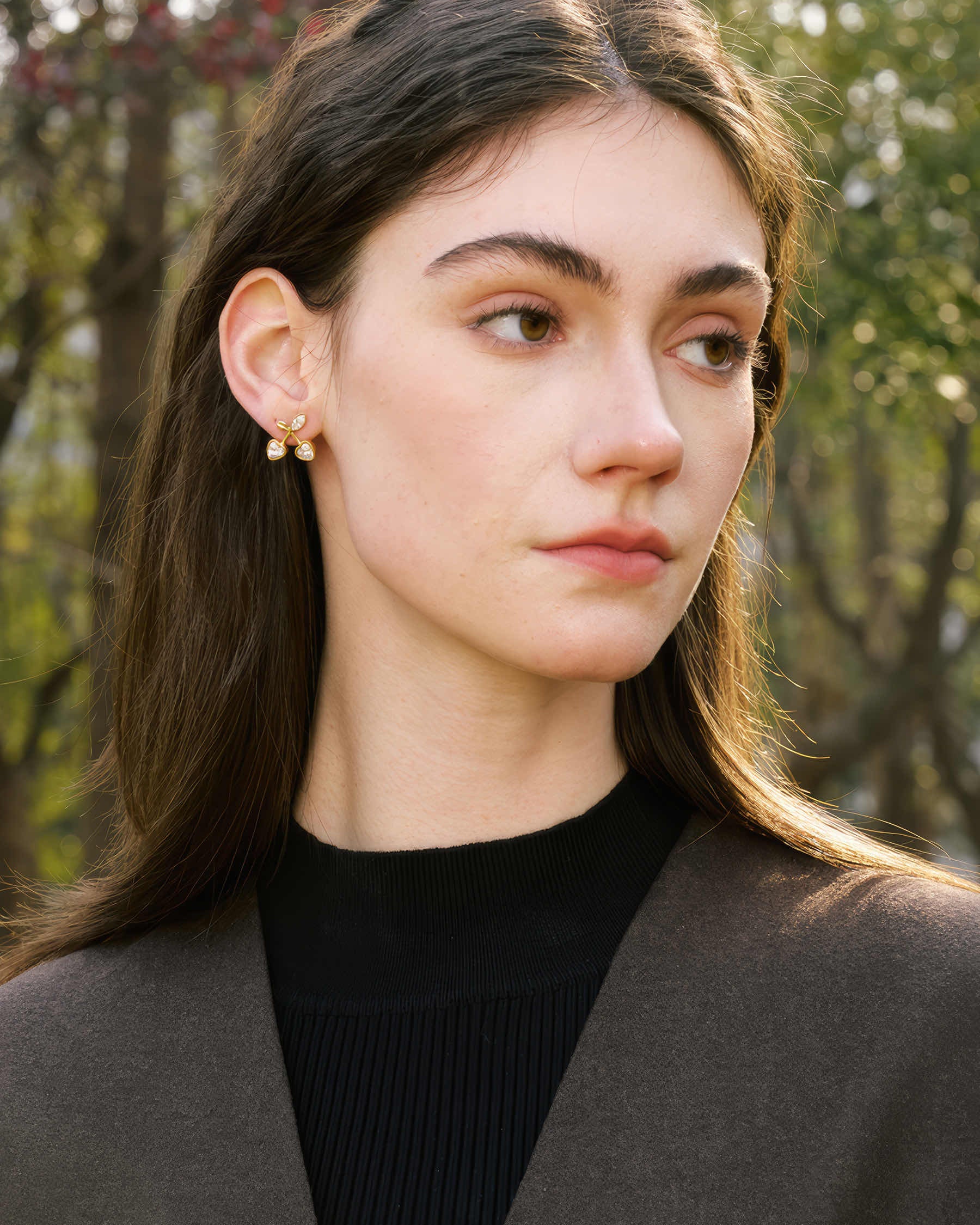 Cherry Studs - Additional View - Ohh Glam