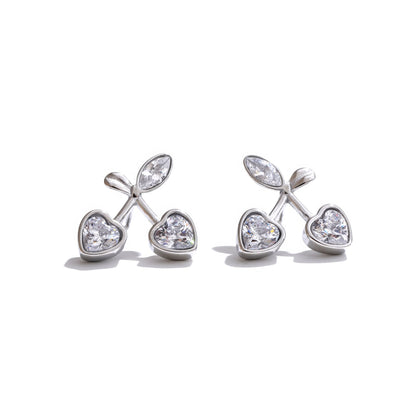 Cherry Studs - Additional View - Ohh Glam