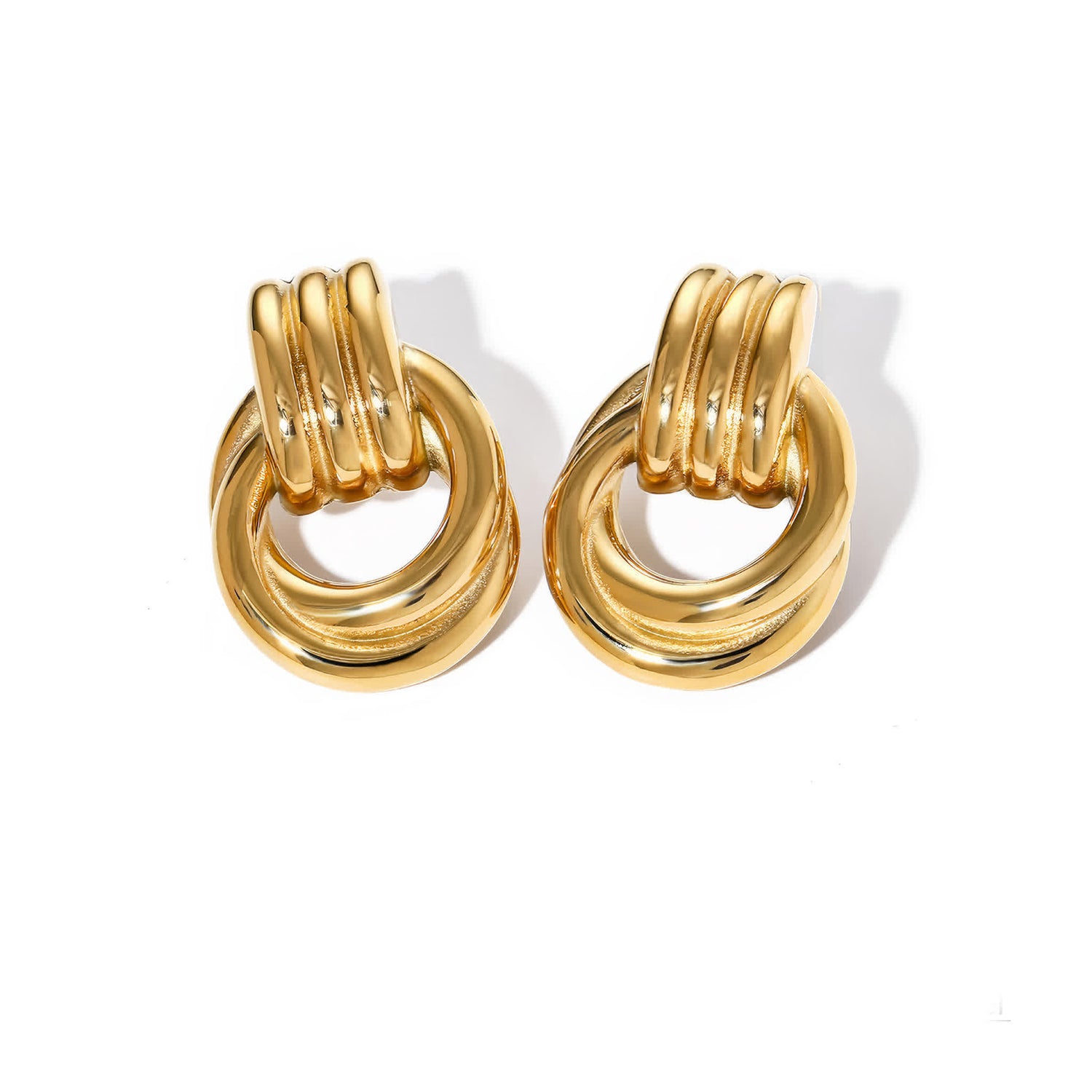 ECLIPSE Spiral Statement Earrings - Ohh Glam