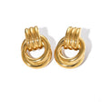 ECLIPSE Spiral Statement Earrings