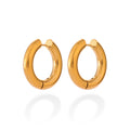 LUNA Minimalist Hollow Hoop Earrings