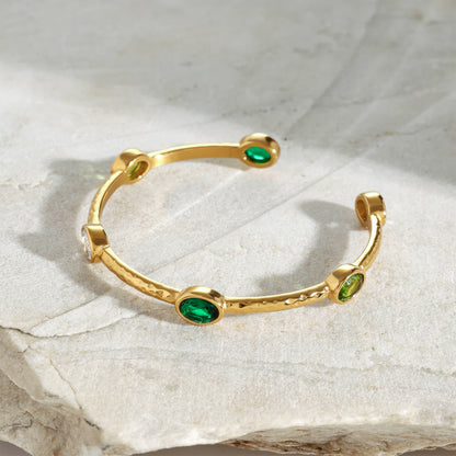 EMERALD Dream Bangle - Ohh Glam