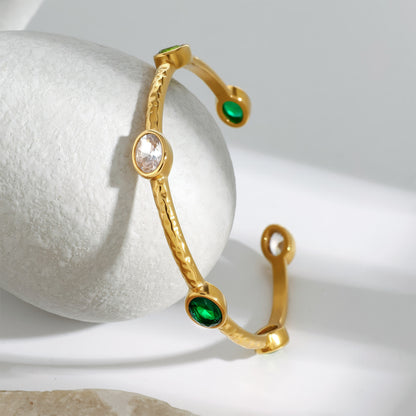 EMERALD Dream Bangle - Ohh Glam