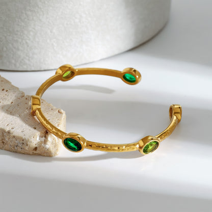 EMERALD Dream Bangle - Ohh Glam