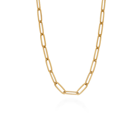 EMMA Paperclip Chain Necklace - Ohh Glam