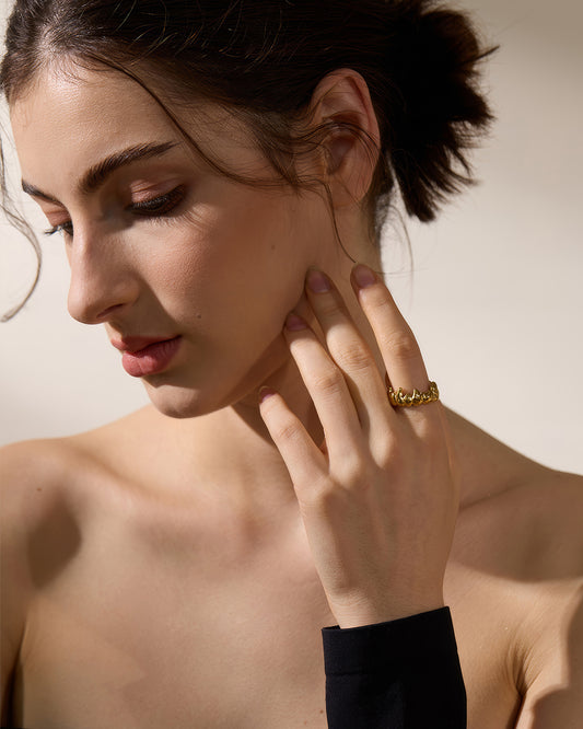 Ember Heart Ring - Ohh Glam