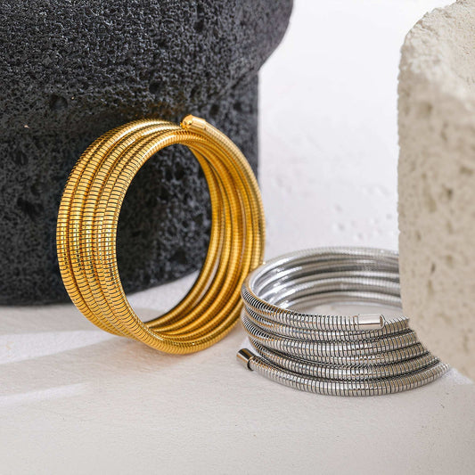 Infinity Coil Wrap Bracelet - Ohh Glam