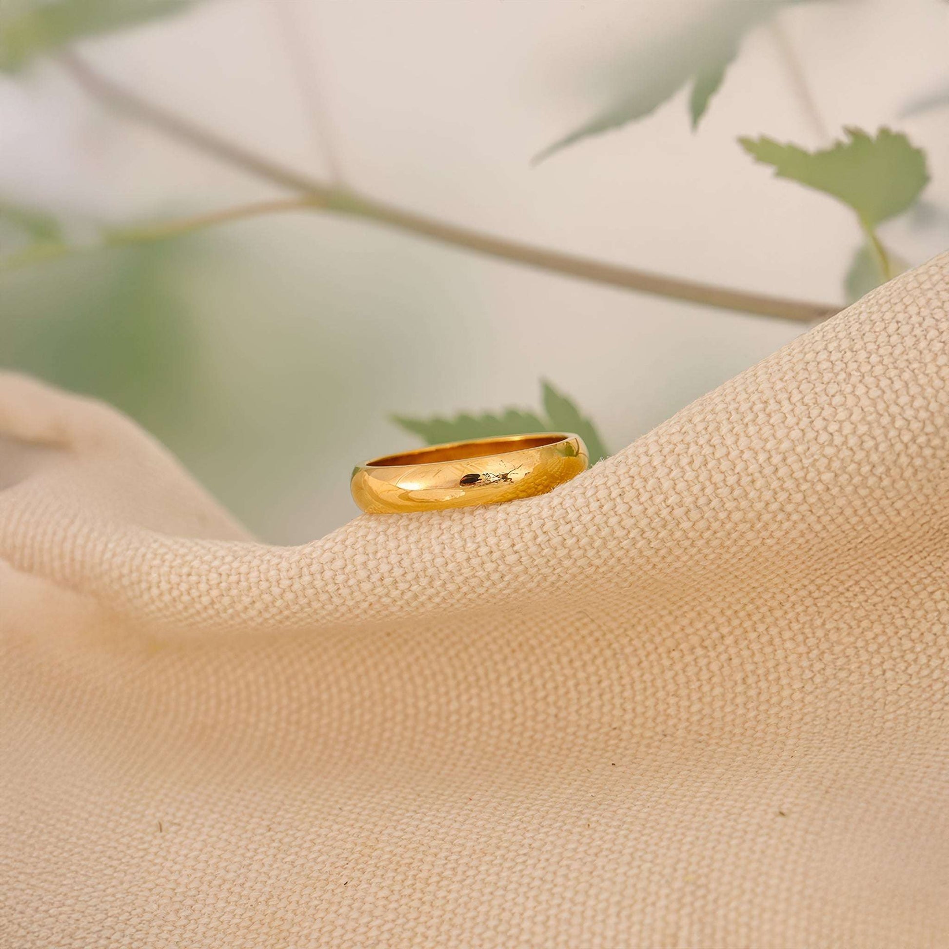 Classic Dome Ring - Gold - Additional View - Ohh Glam