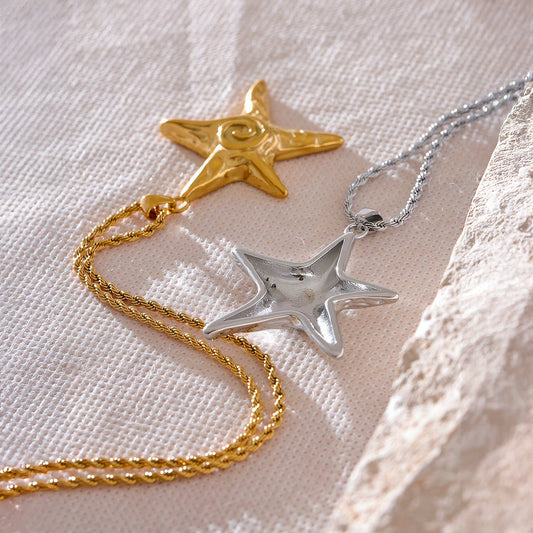 Ocean Star Statement Necklace - Ohh Glam
