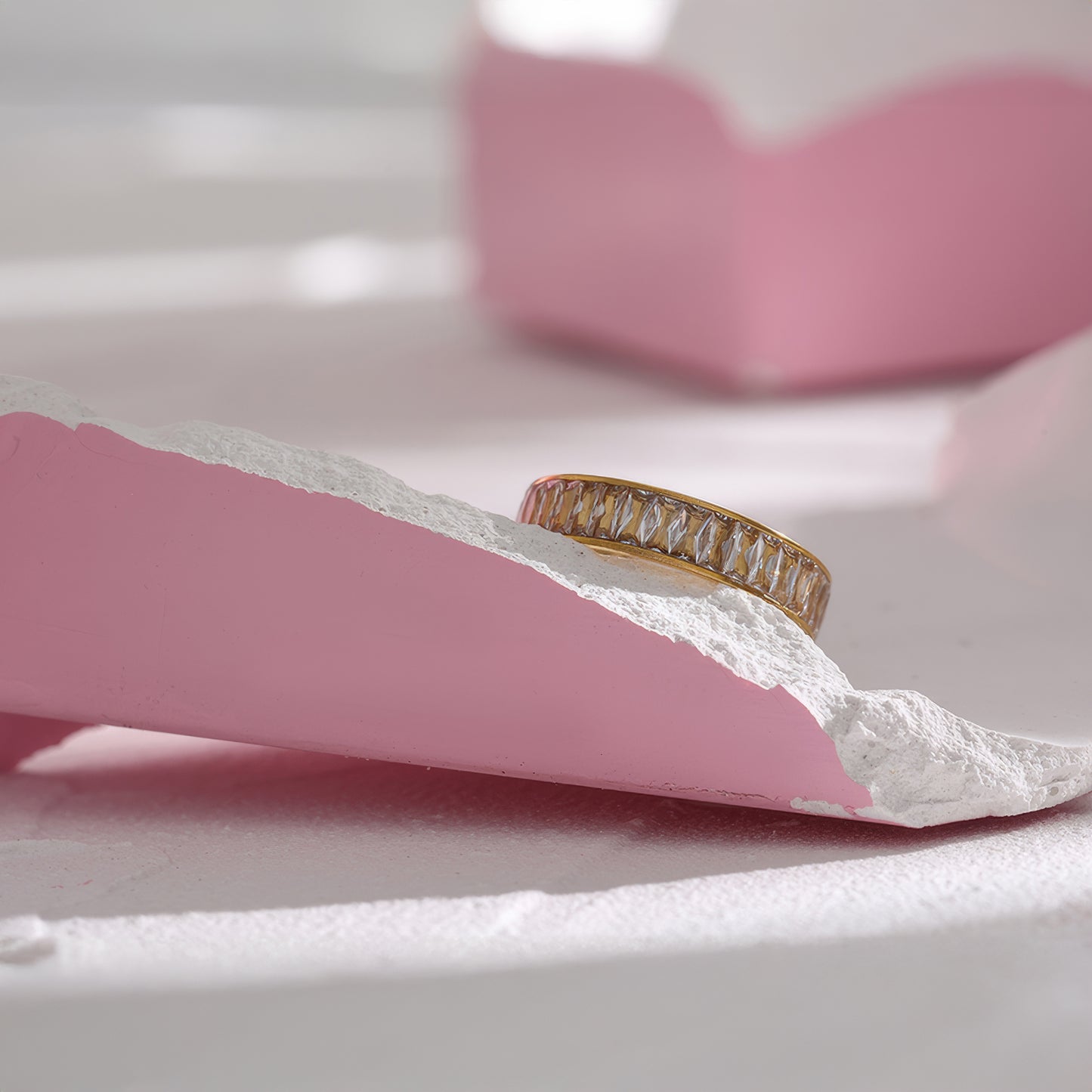 Eternity Band Ring - Gold - Additional View - Ohh Glam
