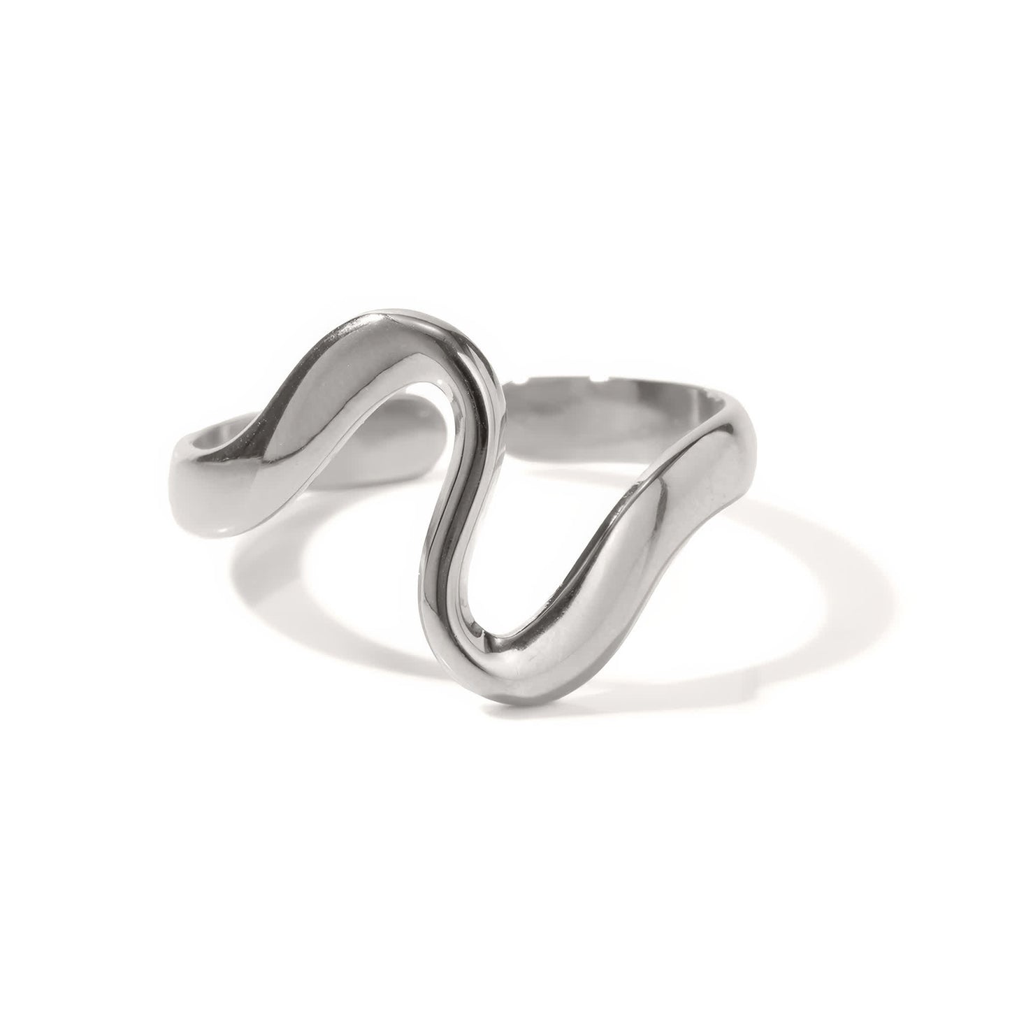 INFINITY Curve Ring - Gold - Additional View - Ohh Glam