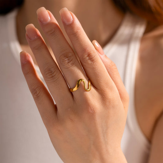 INFINITY Curve Ring - Ohh Glam