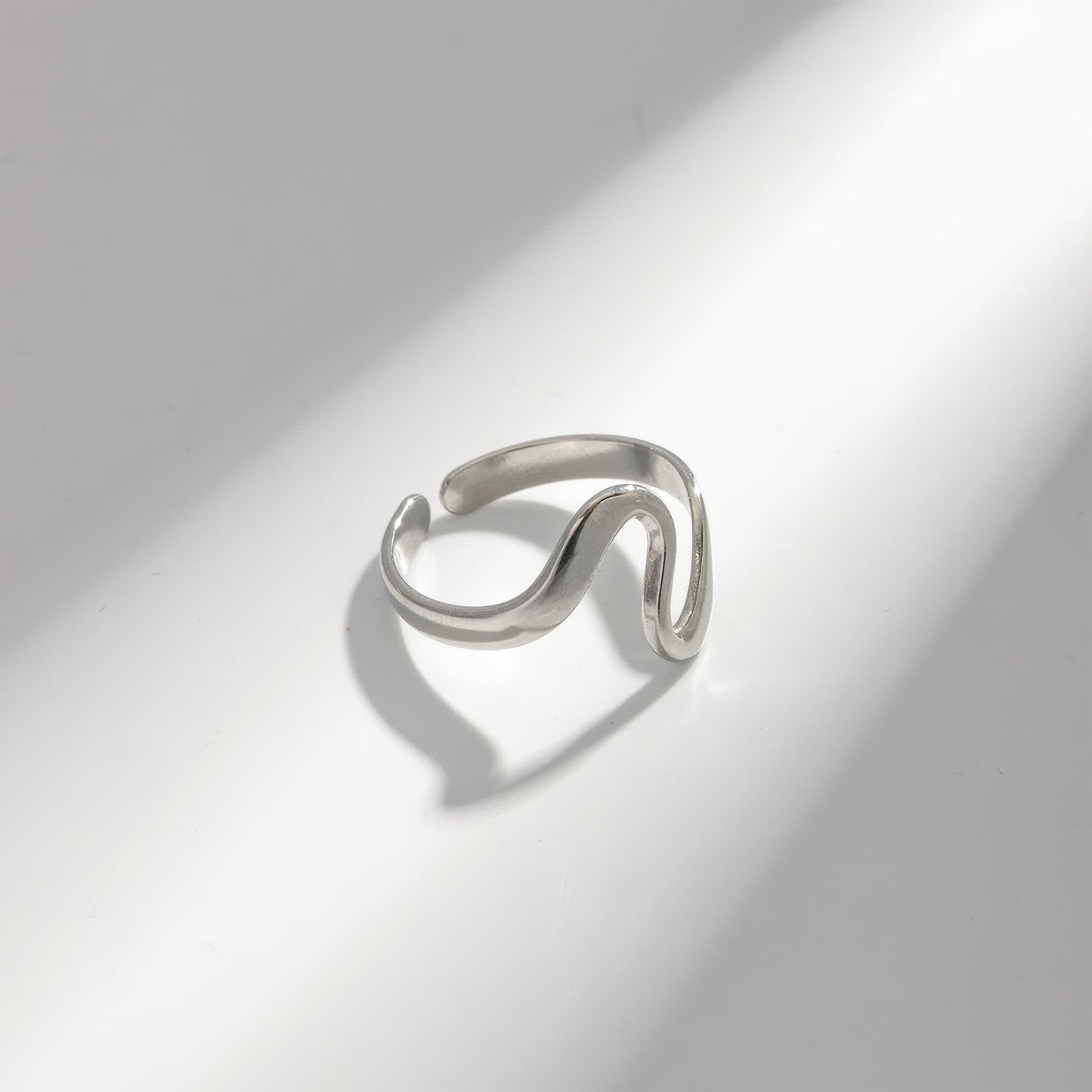 INFINITY Curve Ring - Gold - Additional View - Ohh Glam