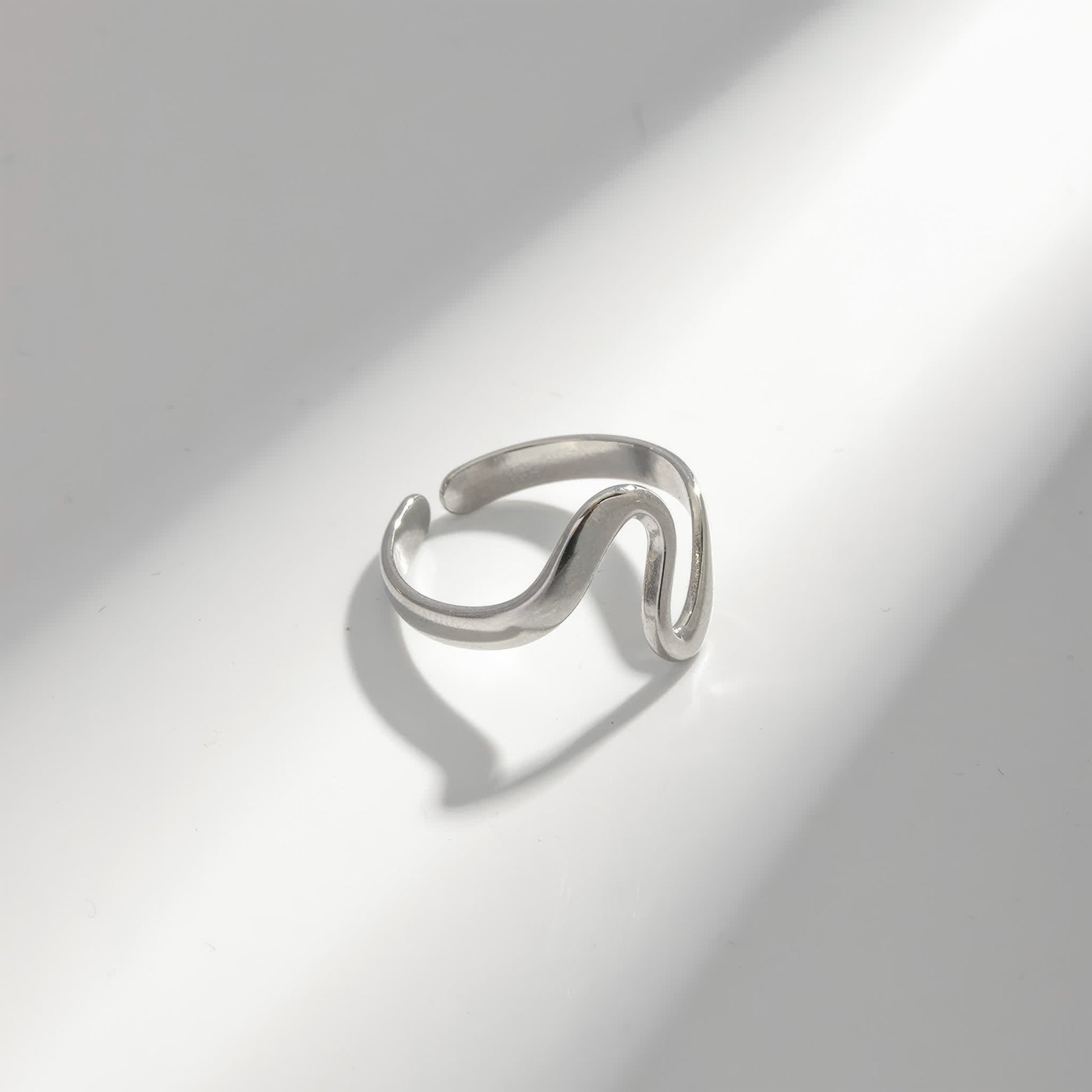 INFINITY Curve Ring - Gold - Additional View - Ohh Glam
