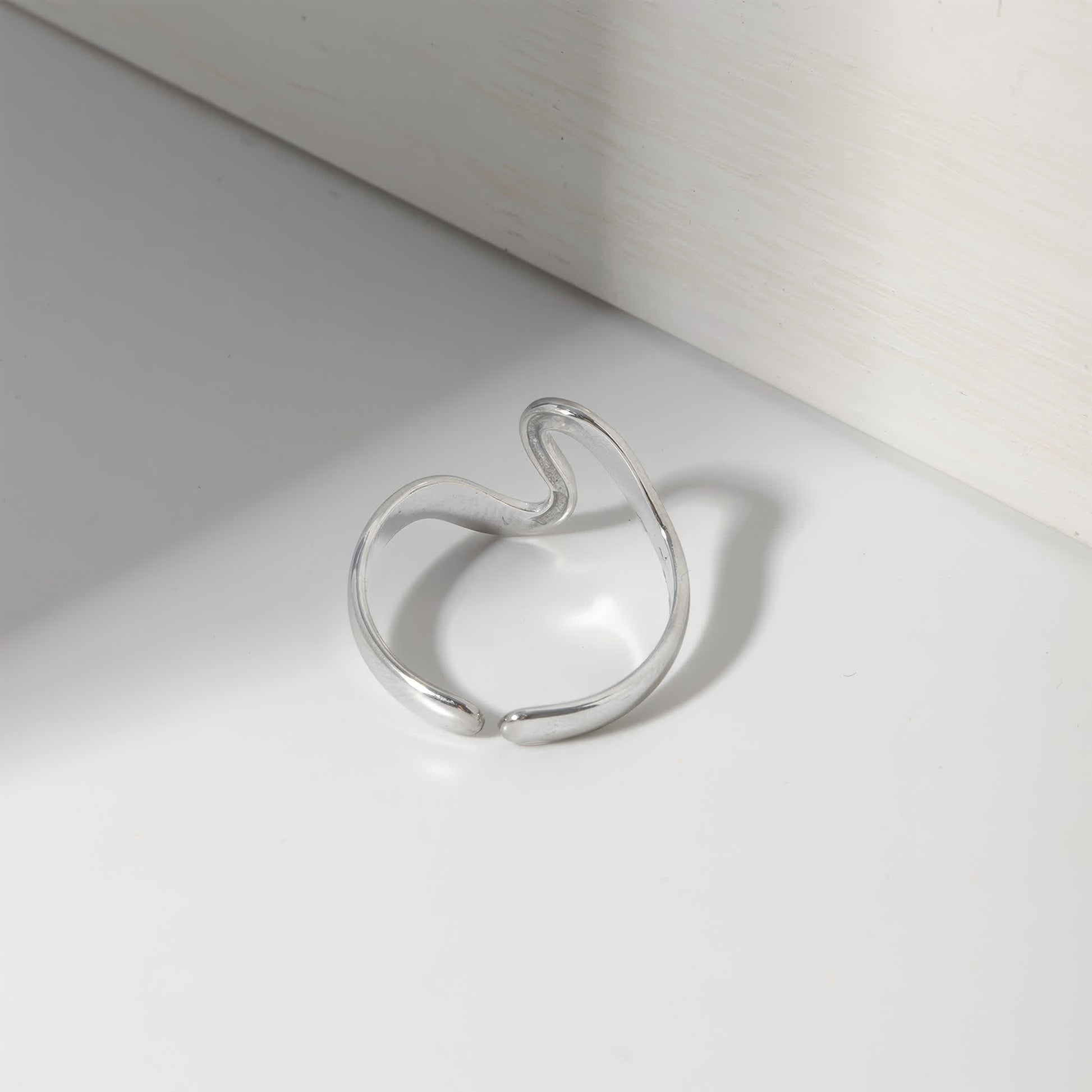 INFINITY Curve Ring - Gold - Additional View - Ohh Glam