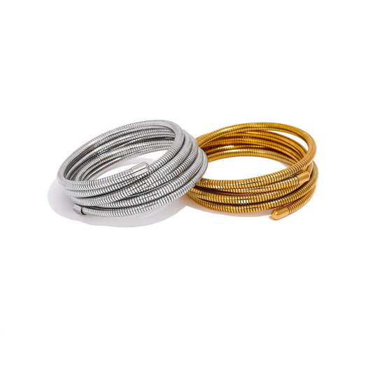 Infinity Coil Wrap Bracelet - Ohh Glam