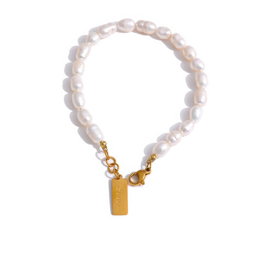 Love Pearl Bracelet - Ohh Glam
