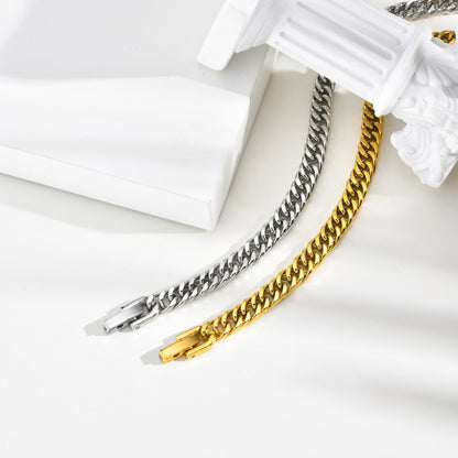 LEGACY Cuban Link Bracelet - Gold - Additional View - Ohh Glam