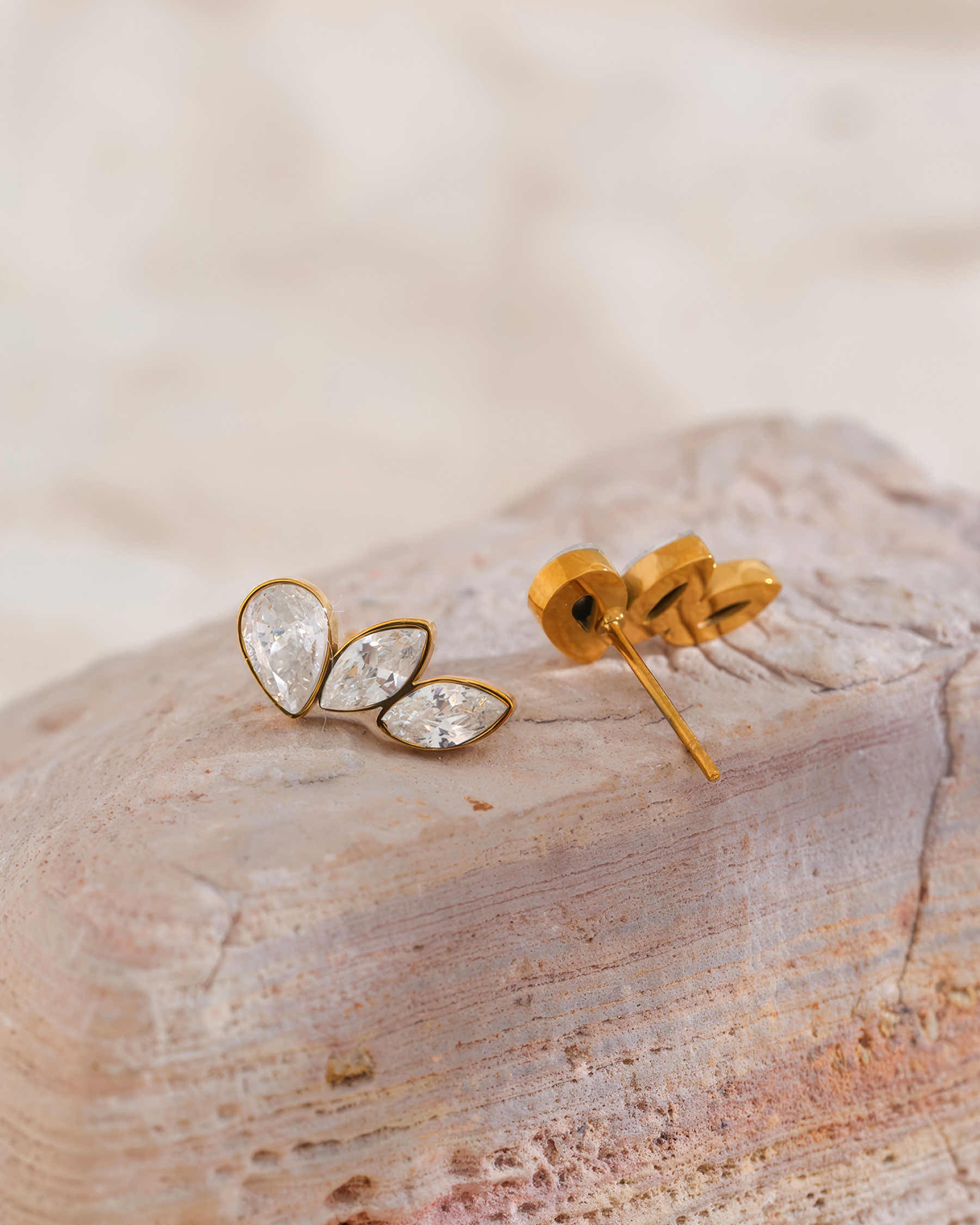 Lumi Wing Studs - Additional View - Ohh Glam