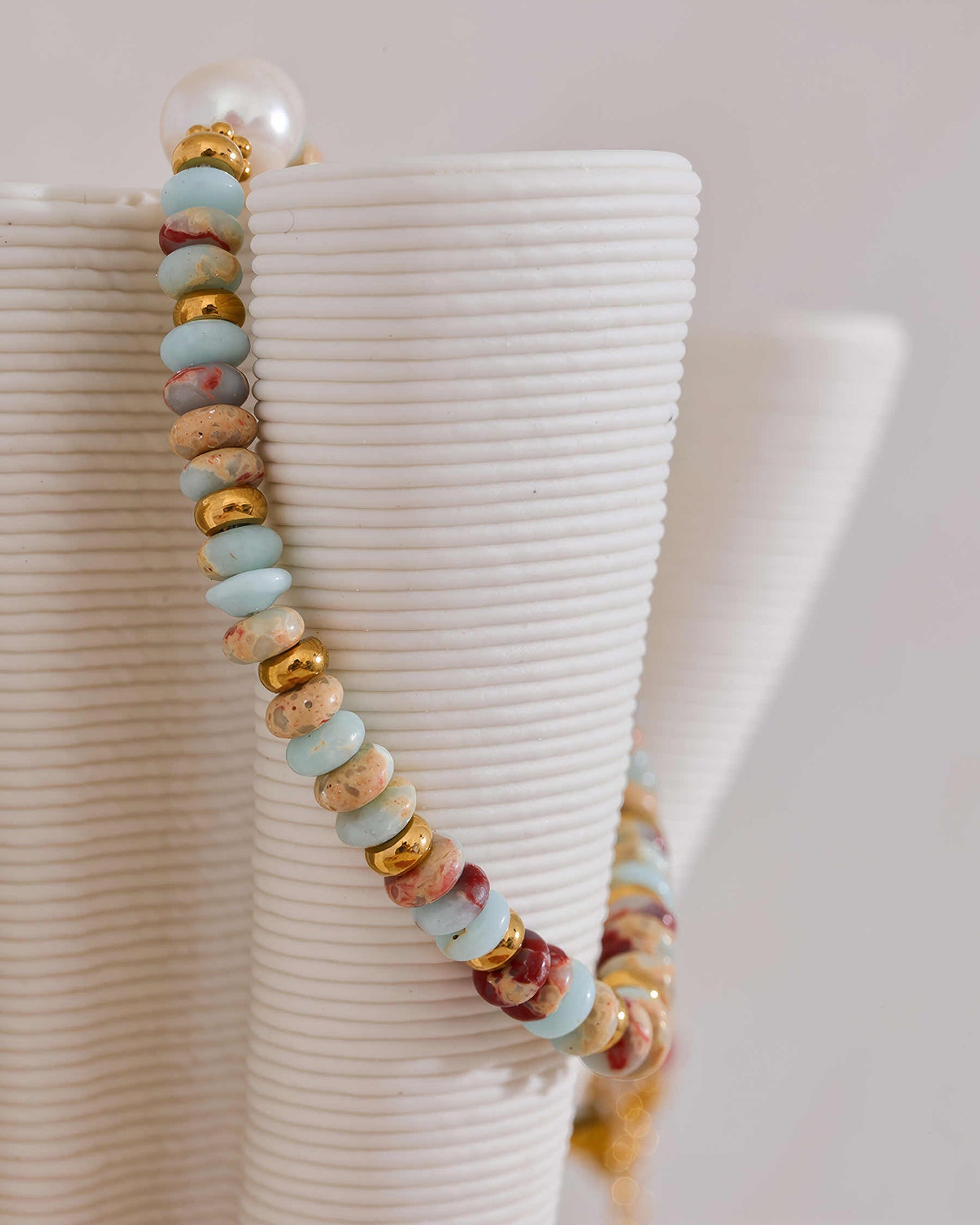 Maris Necklace - 316L Stainless Steel - Back View - Ohh Glam