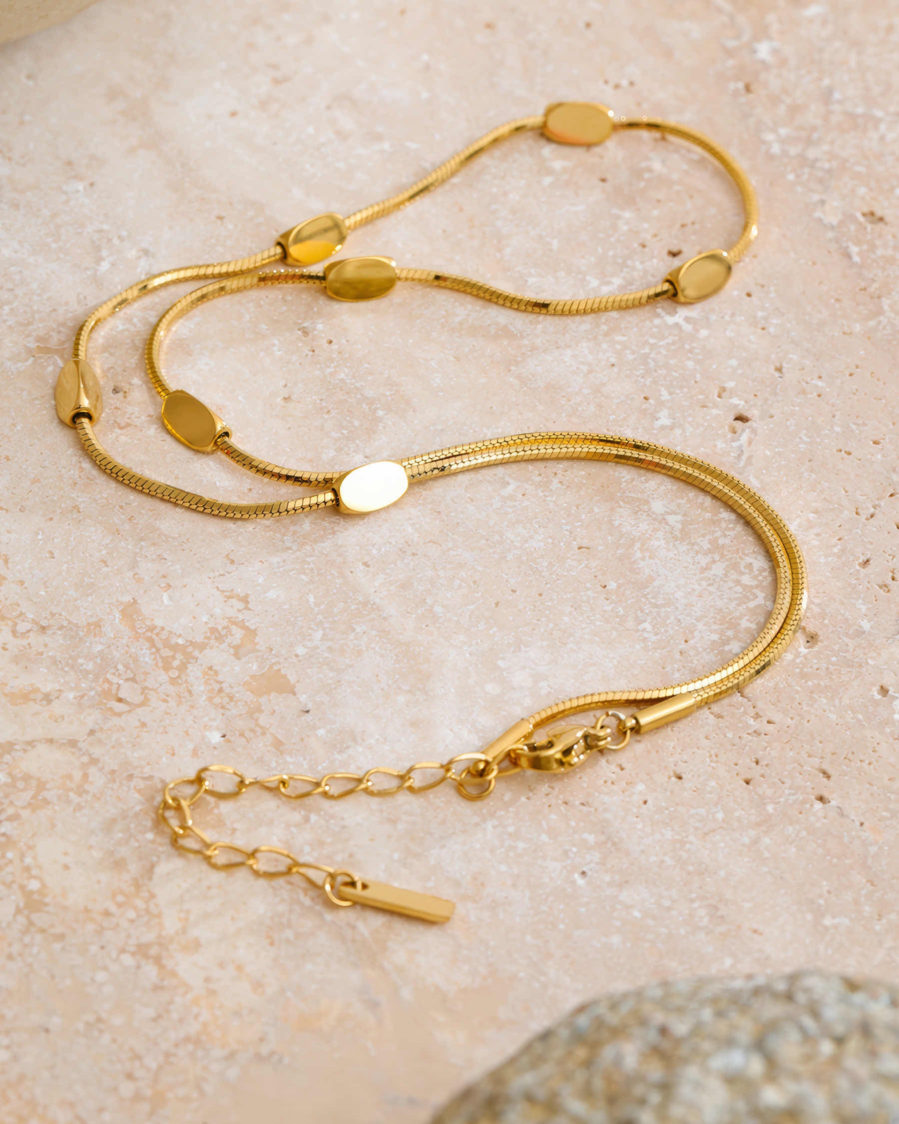 Mira Snake Chain - 316L Stainless Steel - Additional View - Ohh Glam