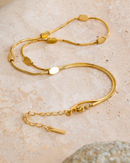 Mira Snake Chain - 316L Stainless Steel - Additional View - Ohh Glam