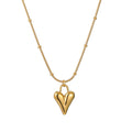 Modern Heart Pendant