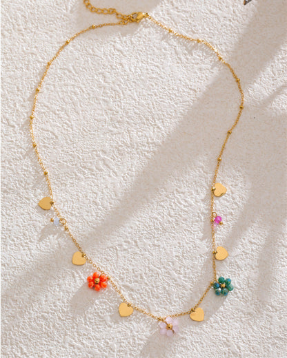 Nova Bloom Necklace - 316L Stainless Steel - Additional View - Ohh Glam