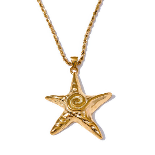 Ocean Star Statement Necklace - Ohh Glam