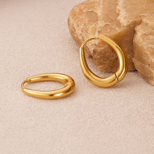PARISIAN Oval Hoops - Ohh Glam