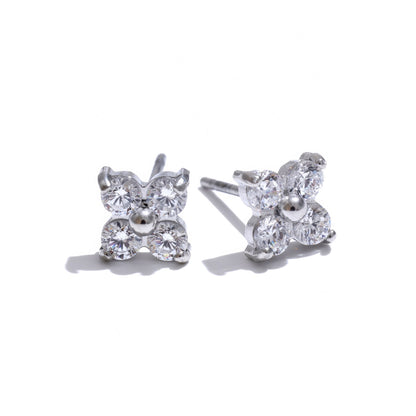 Petite Bloom Studs - Additional View - Ohh Glam
