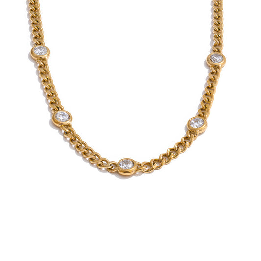 STARFALL Crystal Necklace - Ohh Glam