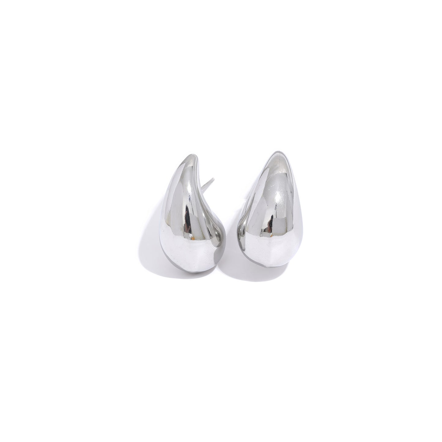 TEARDROP Statement Studs - Gold - Additional View - Ohh Glam
