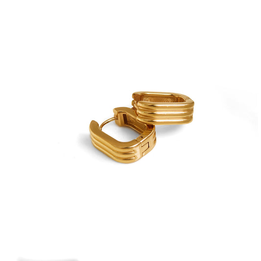 TRIO Huggie Hoops - Ohh Glam