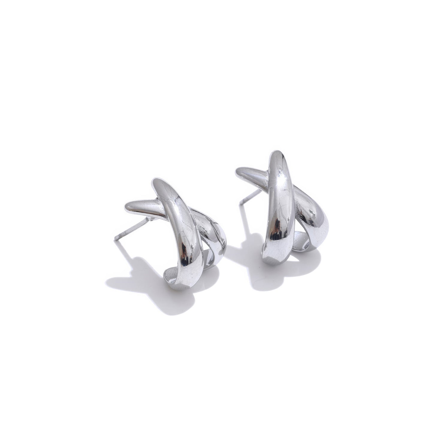 TWIRLIE Earrings - Gold - Additional View - Ohh Glam
