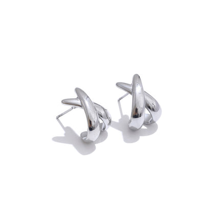 TWIRLIE Earrings - Gold - Additional View - Ohh Glam