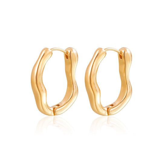 WAVE Huggie Hoops - Ohh Glam